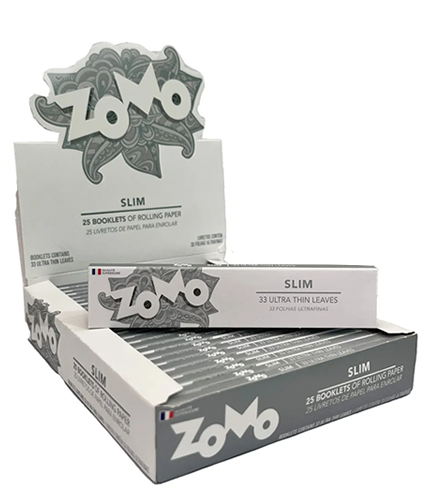 Caixa de Seda - Zomo Slim King Size: Com 50 + 33 Livretos