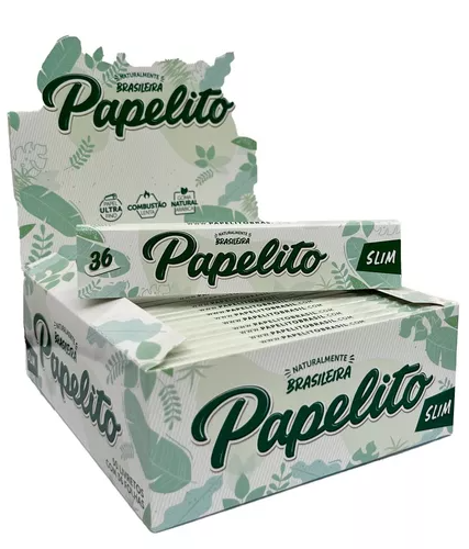 Caixa de Seda - Papelito King Size Slim: Com 50 + 33 Livretos