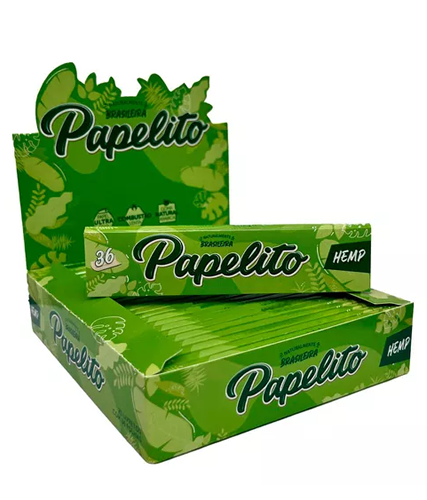 Caixa de Seda - Papelito - King Size Verdinha: Com 25 + 36 Livretos