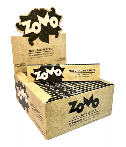Caixa de Seda - Zomo Browm - Grande King Size: Com 50 + 33 Livretos