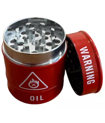 Dichavador de Metal - Md Hookah Oil Barril