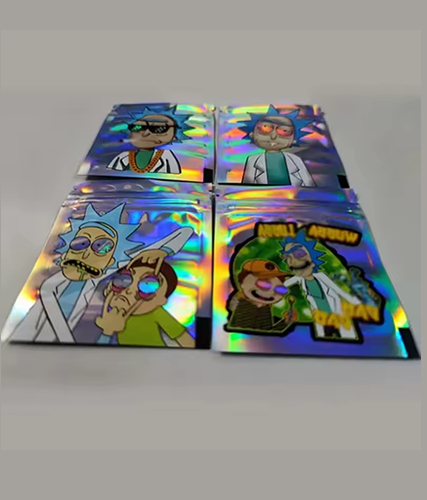 Embalagem Zip Lock - Personalizado Rick And Morty - 1 Unidade