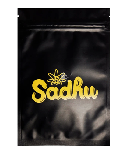 Zip Lock Sadhu Black - Tamanho: 10x15cm